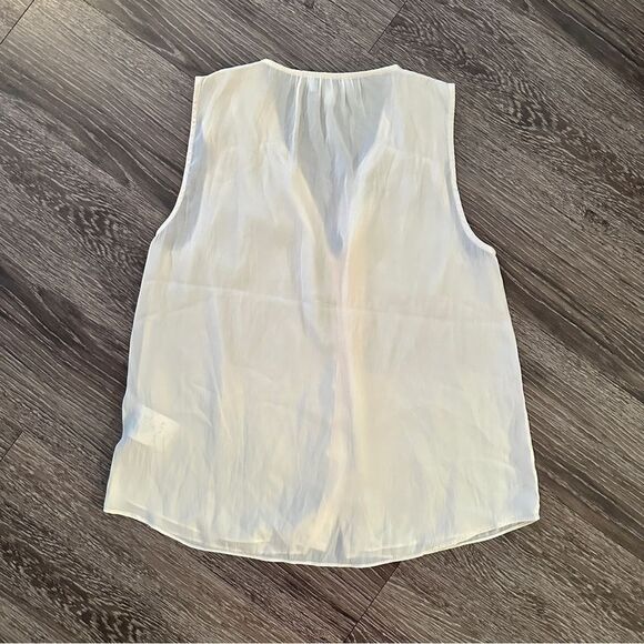 Evereve Mae Satin Gathered Tank - Picture 7 of 7